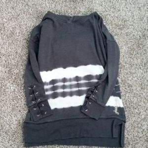 Justice. size is 14-16 gray and white